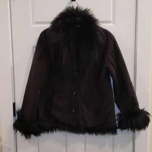 Roxy faux fur jacket